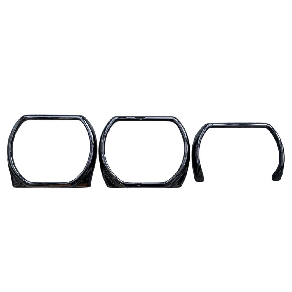 (ピアノブラック) オリジナル3D インテリアパネル3P ハスラー MR52 / 92S 現行 R2/1- DYP センターパネ..