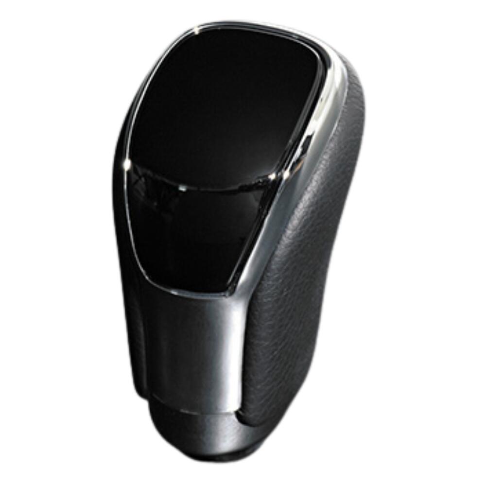 (ピアノブラック×グレーレザー) オリジナル ウッドコンビ シフトノブ LXデザイン 8mm径 レクサス ハイブリッド GS H17/8- SK09-07 シャフト径8mm AT車