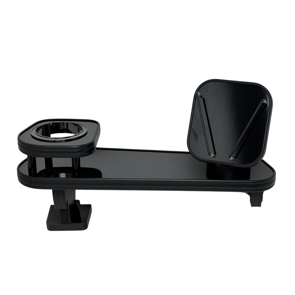 首振り機能付きスマホスタンド (ピアノブラック) スマホキャッチ助手席テーブル デリカミニ前期 B34系 R5/5-R7/9 e0707 ディスプレイオーディオにお薦め