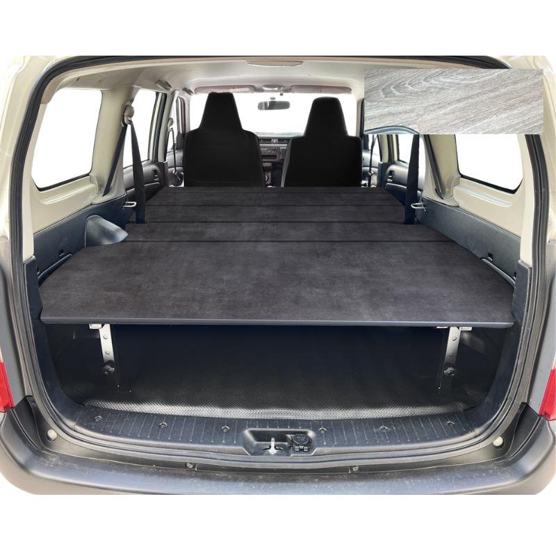 全長175cm (硬質マットタイプ / 重歩行用オークグレージュ) 営業車向け ベッドキット プロボックス 160系 H26/8- Field Strike 910mm合板 積載可能