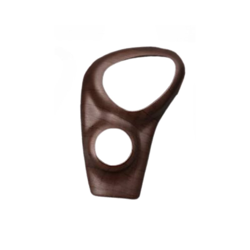 新ハスラーにアクセント 予約商品 (マット茶木目) 3Dドレスアップ シフトノブパネル1P ハスラー MR52 / 92 R2/1- YourParts パネル(3) 車