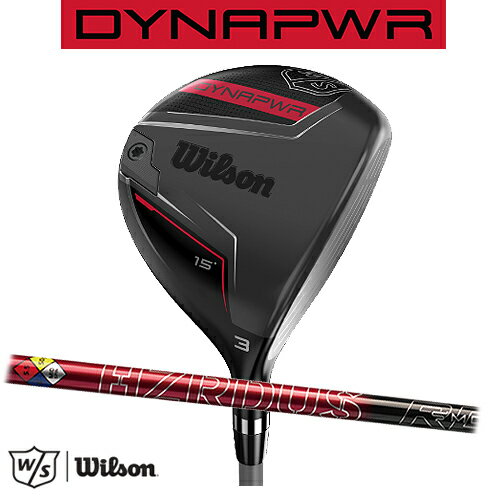 【DYNAPWR FAIRWAY WOODS】ダイナパワー フェアウェイウッドProject X HZRDUS Smoke Red RDXシャフトヘッドカバー付きWilson ウィルソン キャスコ kascoメンズ クラブ 男性あす楽【ゴルフ】