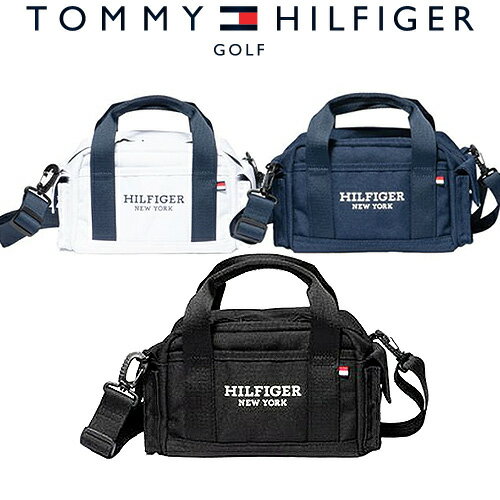 【2024モデル】ラウンドバッグ ミニボストントミー ヒルフィガー ゴルフTOMMY HILFIGER GOLFW20 D14 H13cmミニボストンバッグポリエステルTHMG4SBB ヤマニメンズ レディース 男性 女性あす楽【…