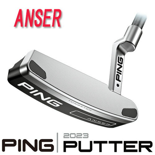 アンサー ANSER右用左用 シャープANSERピン 2023 パターPING公認フィッター店ヒール・トゥ・バランスPING PUTTER専用ヘッドカバーping ゴルフクラブ 日本正規品 