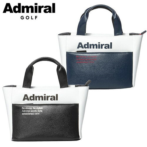 【2024春夏】ラウンドバッグ ADMZ4AT3アドミラルゴルフ Admiral Golfカートバッグ ラウンド合成皮革 PU W25 D13 H20cmメンズ レディース 男性 女性あす楽【送料無料】【ゴルフ】