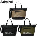 【アドミラルゴルフ】トートバッグ コーティング ポリエステルADMZ5ATA Admiral GolfW38cm×D23cm×H35cm2025春夏 25SSボ...