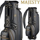 マルマン 【マジェスティ】プレミアム 24 キャディバッグ CB34009.5型 47インチ対応 4.7kg 5分割MAJESTY Premium 24 Caddy BagPU、PVC、天然牛革メンズ 男性ブラック ゴルフバッグ ネームプレート付日本正規品 マルマン【送料無料】【ゴルフ】