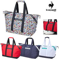 二層式 ベーシックボストンバッグ シューズ収納対応ルコックスポルティフ LG5SBB01Llecoqsportif ポリエステルレディース 女性 2025春夏 25SSトートバッグ【ゴルフ】