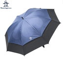 エアロストリームアンブレラ 晴雨兼用 傘70cm 二層構造 風抜け穴仕様 マンシングウェアMG4FAZ60U ポリエステル100%日差し 暑さ対策 2025春夏...