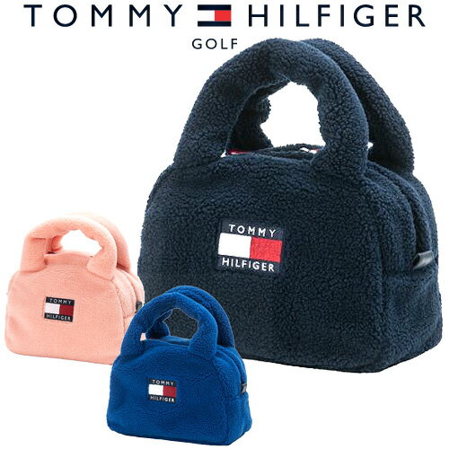 【2023モデル】ラウンドバッグボアトミー ヒルフィガー ゴルフTOMMY HILFIGER GOLFW24 D18 H11cmトート カートバッグポリエステル 合成皮革 PU THMG3FBK ヤマニレディース 女性あす楽【ゴルフ】