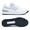 【ニューバランス】 スパイクレス シューズUGS574S3 ホワイト/グレー2E ユニセックス 574 v3 SLNew Balance NB男性 女性 メンズ レディース 日本正規品 靴あす楽【送料無料】【ゴルフ】(4)