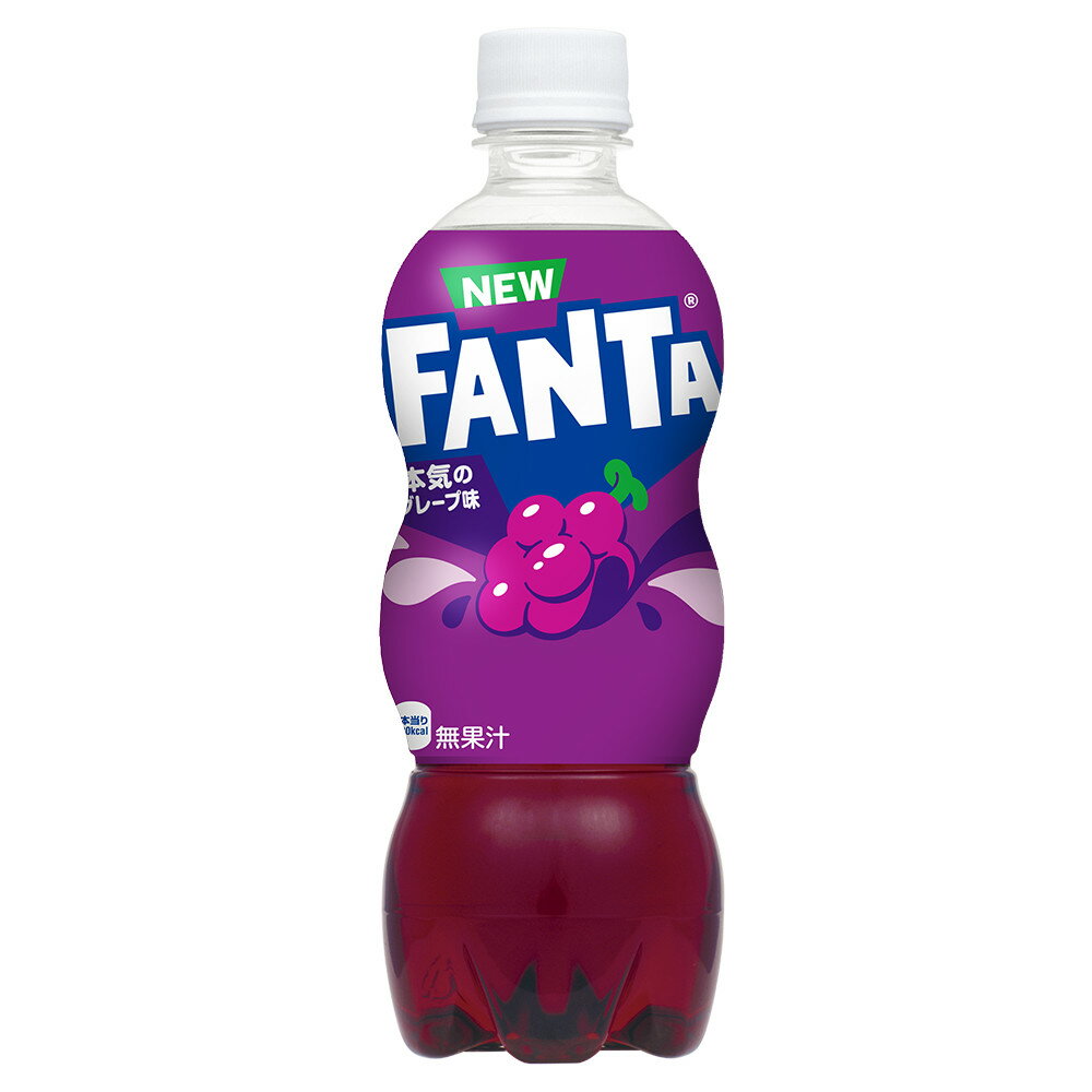 樂天商城 - ファンタグレープ500mlPET×24本
