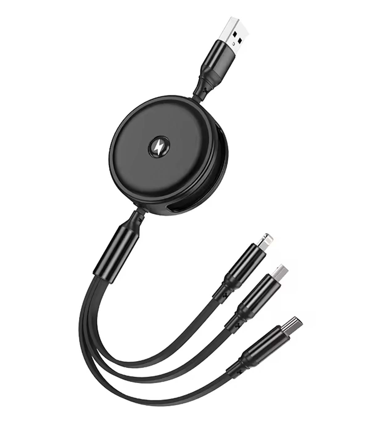 1000�ߥݥå��� 3in1 ���ť����֥� �������꡼�뼰 3��Ʊ�����Ų�ǽ �������� �ޥ�������֥� 120cm iPhone Android Switch�ڥ饤�ȥ˥�/USB-C/Micro USBü���б���