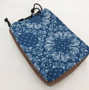 【男性用 信玄袋・巾着】巾着 ネイビー【新品】普段のお出掛け・着物姿・浴衣姿に◎