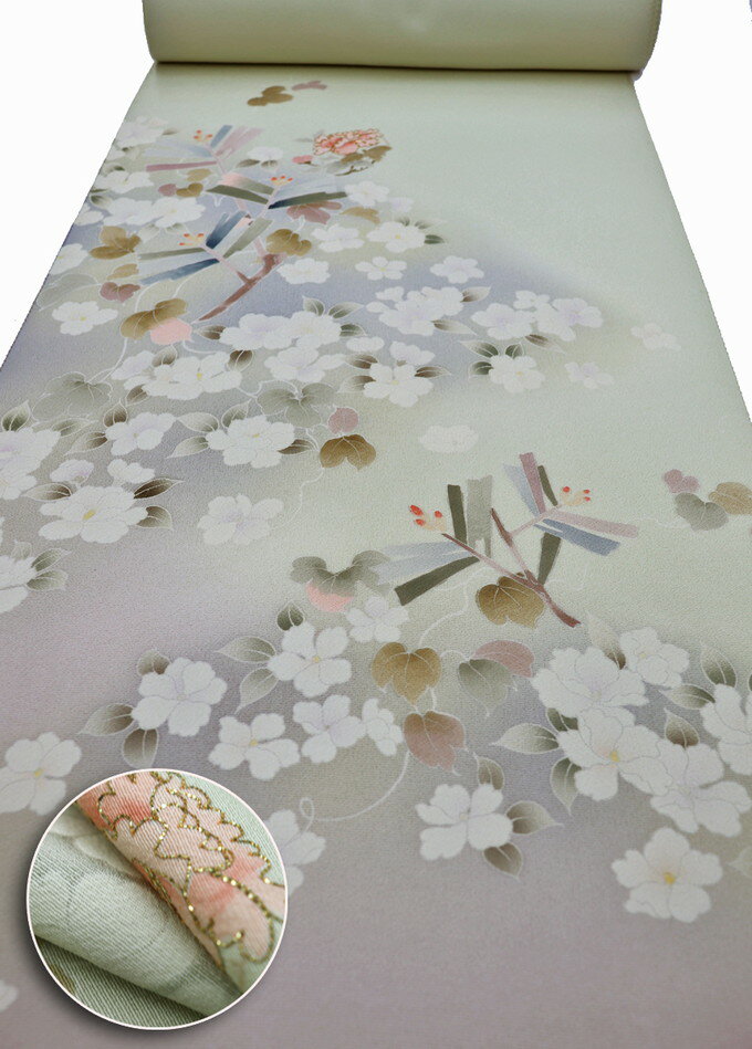 楽天市場】刺繍(反物|和服):レディースファッションの通販 楽天市場】刺繍(反物|和服):レディースファッションの通販