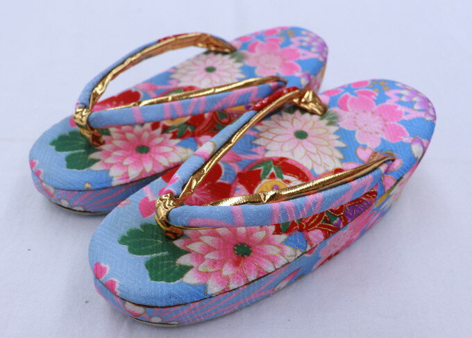 樂天商城 - 【リサイクル特価】3歳用 女の子 実寸約17.0cm◆七五三♪◇草履単品◎水色系