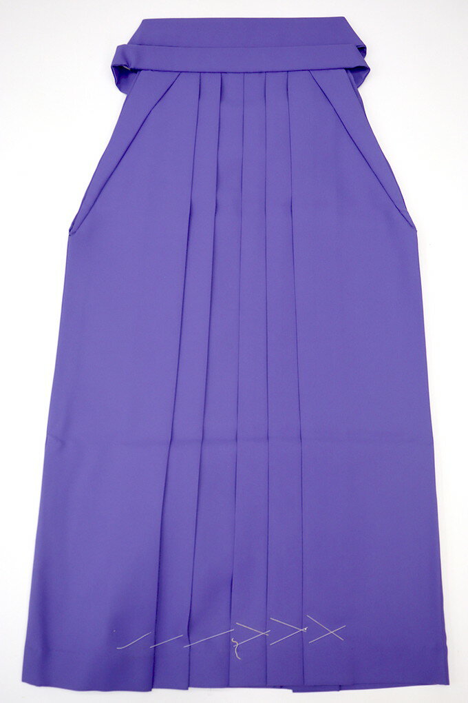 Pleated Skirt - 【KANSAI Kimono】女性袴/ポリ【中古】はいからさん◇ラベンダー色系　無地◆紐下約95cm