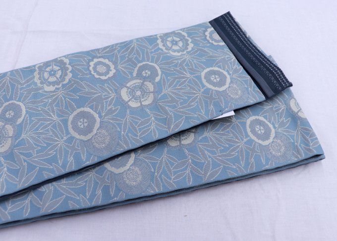 乐天商城 - 袴下帯◇ゆかた半巾帯　くすんだ水色系・千草色　くすみカラー【新品】半幅帯 小袋帯◆ゆかたや小紋、街着や袴下帯にも★【一個までメール便送料無料！】