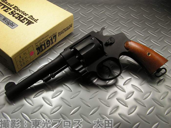 タナカワークス ガスガン S&W M1917 CAL.45 U.S.ミリタリー 5.5インチ ヘビーウェイト