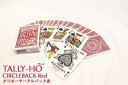 トランプカード タリホー サークルバック ポーカーサイズ (赤/レッド)