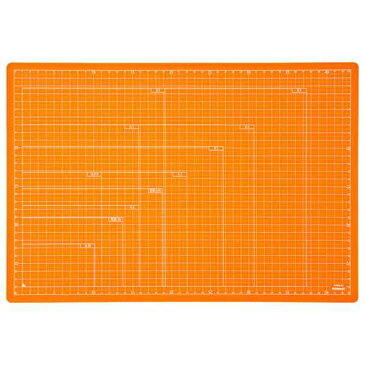 ナカバヤシ 折りたたみカッティングマット A3サイズ CTMO-A3-OR オレンジ