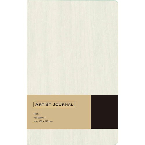 ナカバヤシ ARTIST JOURNAL 木目調 L ホワイト NA502-WW