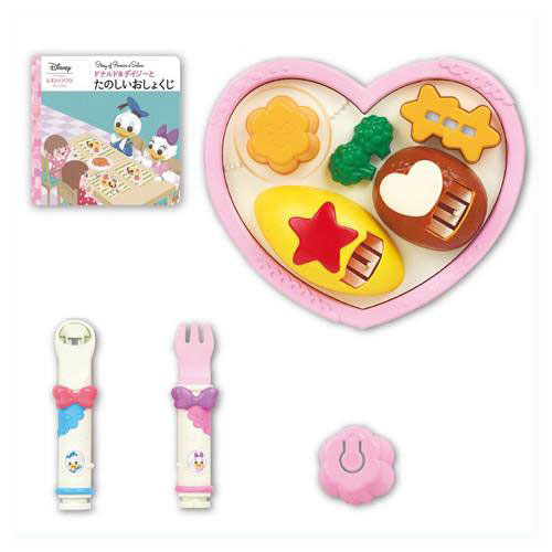 ディズニー ずっとぎゅっと レミン＆ソラン ドナルド＆デイジー おしょくじプレートセットのサムネイル