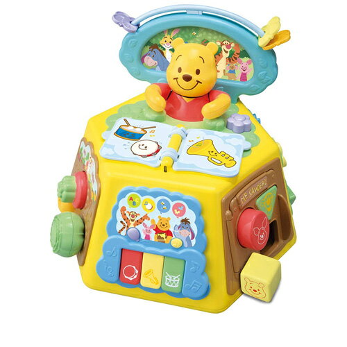 はじめて英語 くまのプーさん 絵本でおしゃべり!ゆびさき知育いっぱいできたのサムネイル