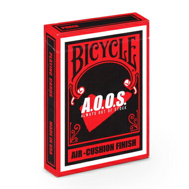 トランプカード バイスクル BICYCLE ALWAYS OUT OF STOCK A.O.O.S