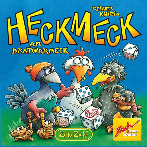 ヘックメック 日本語説明書付き ボードゲーム (Heckmeck am Bratwurmeck)