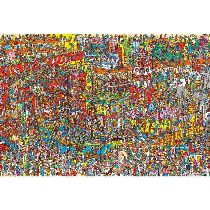 Rakuten - ジグソーパズル 2000スモールピース ウォーリーをさがせ Where's Wally? おもちゃがいっぱい S92-503