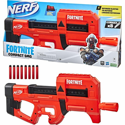 ナーフ フォートナイト FORTNITE コンパクト SMG サブマシンガン (エリート公式ダーツ8本付属) 1