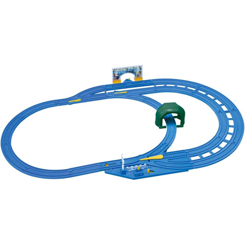 プラレール オートで3つの行き先チェンジ! 自動ポイントレールキット