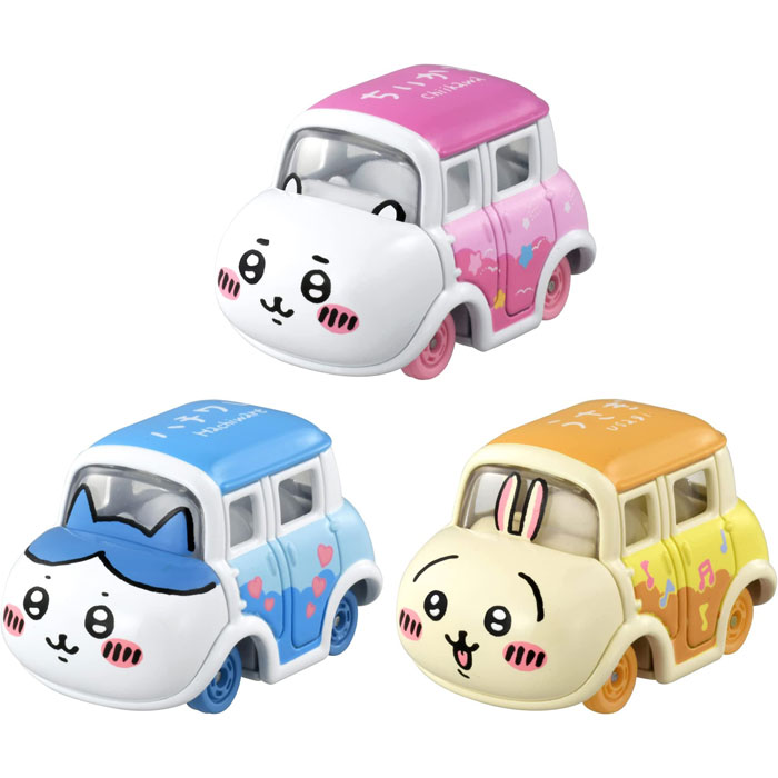 トミカ ドリームトミカSP ちいかわ 3種セット (ちいかわ + ハチワレ + うさぎ)のサムネイル