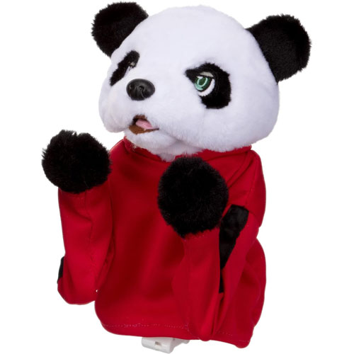 カンフーパペット パンダ (手はめパペット人形ぬいぐるみ)(3)