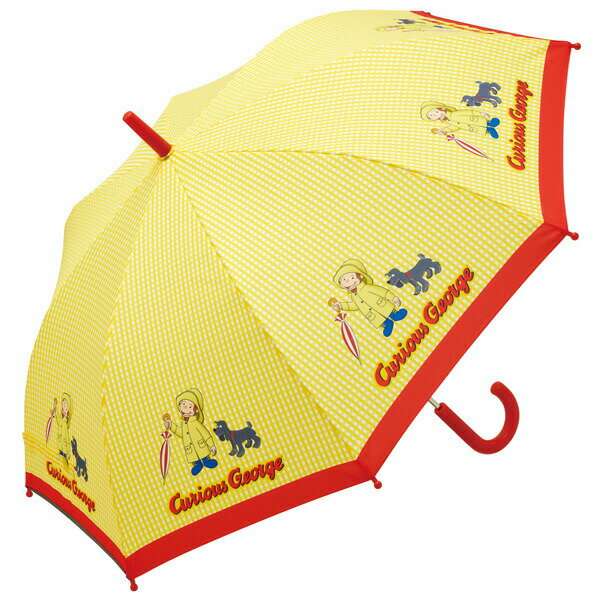 おさるのジョージ 子供用傘 手開き 55cm UB1N