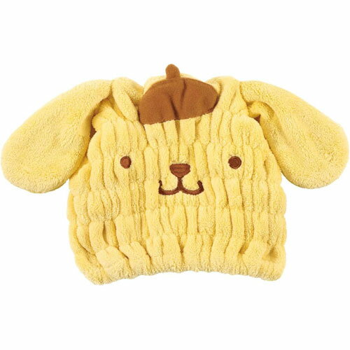 ポムポムプリン 吸水速乾タオルキャップ ヘアキャップ TOC11
