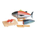 【送料無料!】 GENI (ジェニ) マグロ解体!寿司職人セット (木製玩具 おままごとセット) はじめての知育おままごとシリーズ