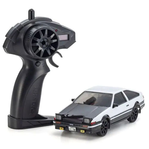 ラジコンカー RC ファーストミニッツ トヨタ スプリンタートレノ AE86 ホワイト/ブラック