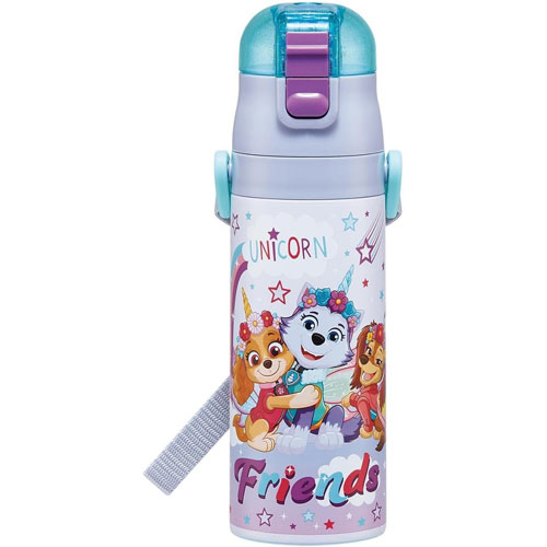 Rakuten - パウ・パトロール (ユニコーン) 水筒 ロック付きワンプッシュダイレクトステンレスボトル 470ml SDC4