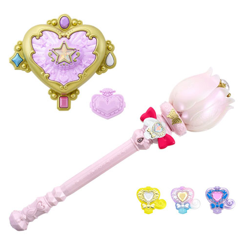 名探偵プリキュア！ シャインアルカナロッド＆スターキラリングブローチセット (プリキュアマコトジュエル4個付属)
