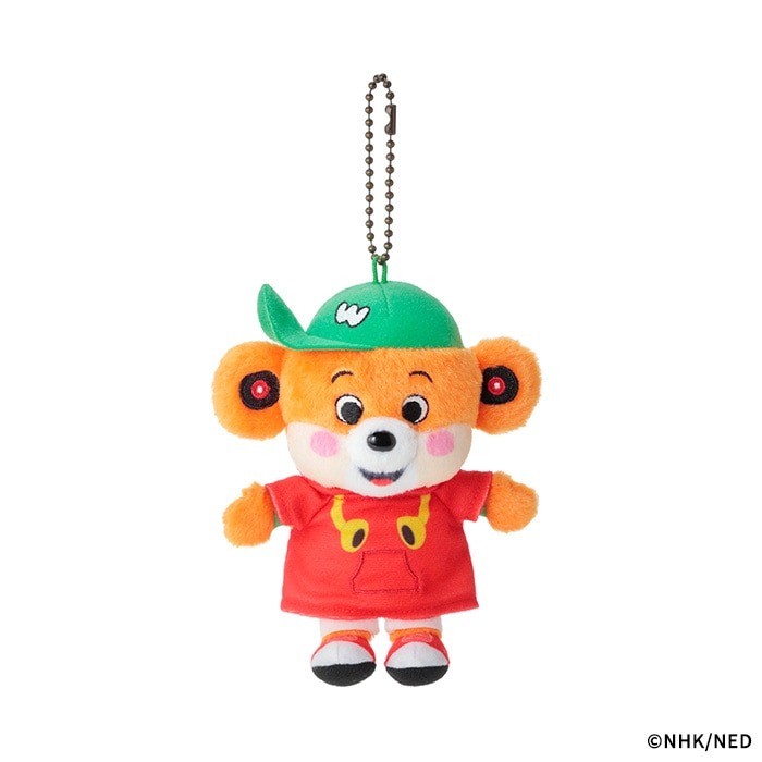The Wakey Show (ザ・ウェイキー・ショウ) ウェイキー キーチェーンマスコット ぬいぐるみ