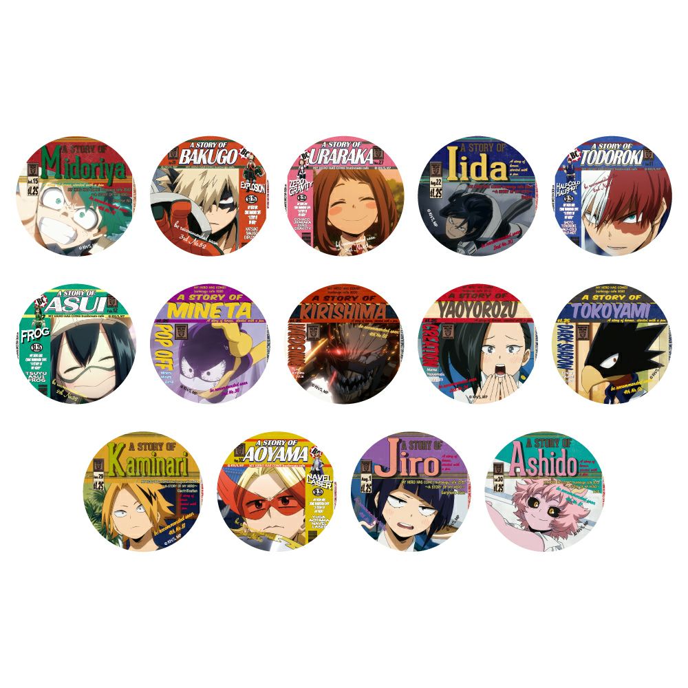 僕のヒーローアカデミア2020 A STORY BOOKモチーフランダム缶バッジ Aグループ 1個