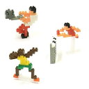 ナノブロック × 大図まこと 陸上 (ハンマー投げ&ハードル&スプリンター) NBCB-002