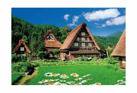 【全品ポイント増量!】 ジグソーパズル 300ピース 白川郷 〜美しい合掌造り〜 [33-092] 【ビバリー】