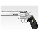 【送料無料!】 東京マルイ エアーリボルバーガン コルトパイソン.357マグナム 6インチ ステンレスモデル