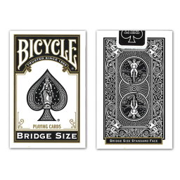 【全品ポイント増量!】 トランプカード バイスクル ライダーバック ブリッジサイズ (黒/ブラック) BICYCLE BRIDGE SIZE BLACK
