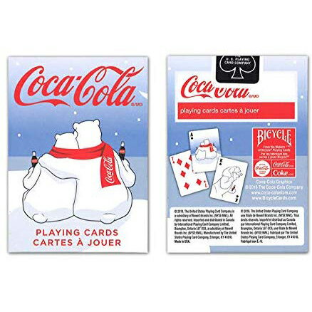【全品ポイント増量!】 トランプカード バイスクル コカ・コーラ シロクママフラー BICYCLE Coca-Cola