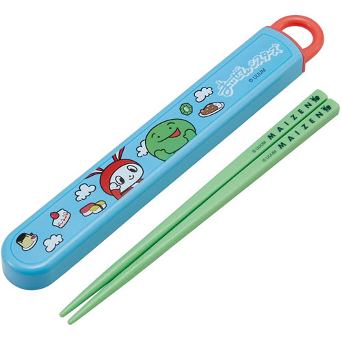 【メール便 送料無料】 まいぜんシスターズ 抗菌 食洗機対応 箸＆スライド箸箱セット [16.5cm] ABS2AMAG