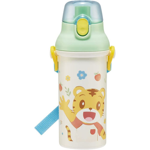 【送料無料!】 しまじろう 23 抗菌 食洗機対応 直飲みワンタッチボトル 水筒 480ml PSB5SANAG